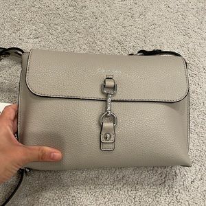 Gray Calvin Klein crossbody bag